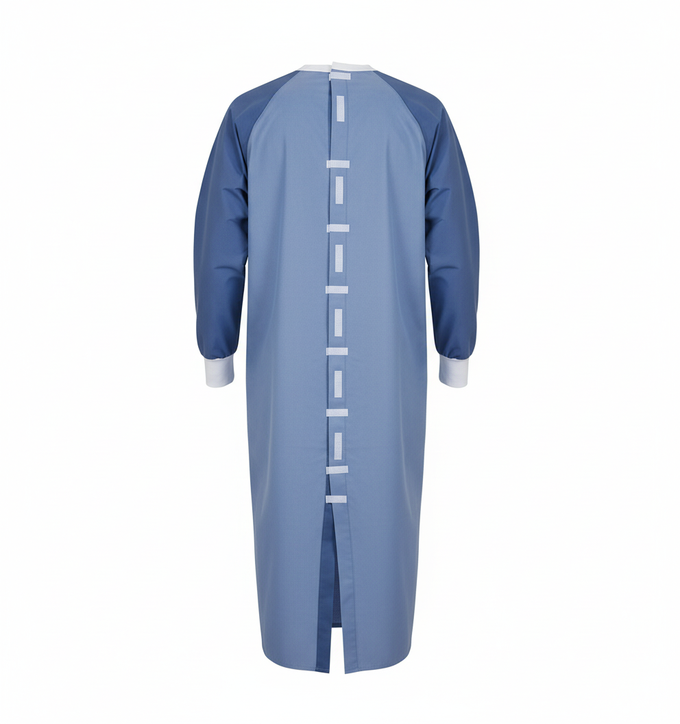 Back view - Hook and loop closure