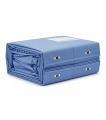 Side angle view of sterile packaging