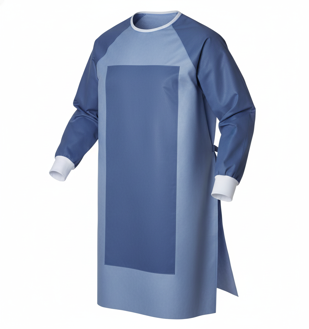 Surgical Gown - Three-Quarter View