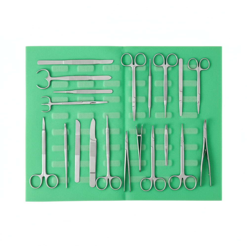 Top-down overhead view