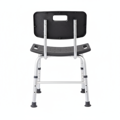 Back view of shower chair