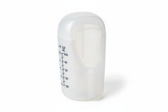 Front view of urinal