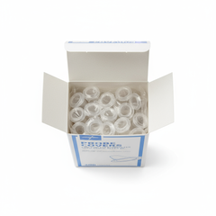 Overhead view with box opened