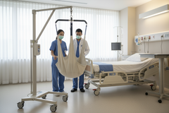Patient Sling in Healthcare Setting