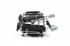 Folded wheelchair for storage