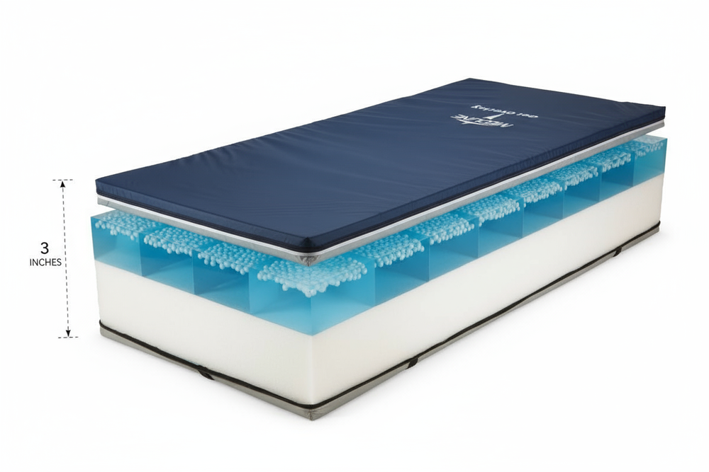 Technical cross-section showing internal layers