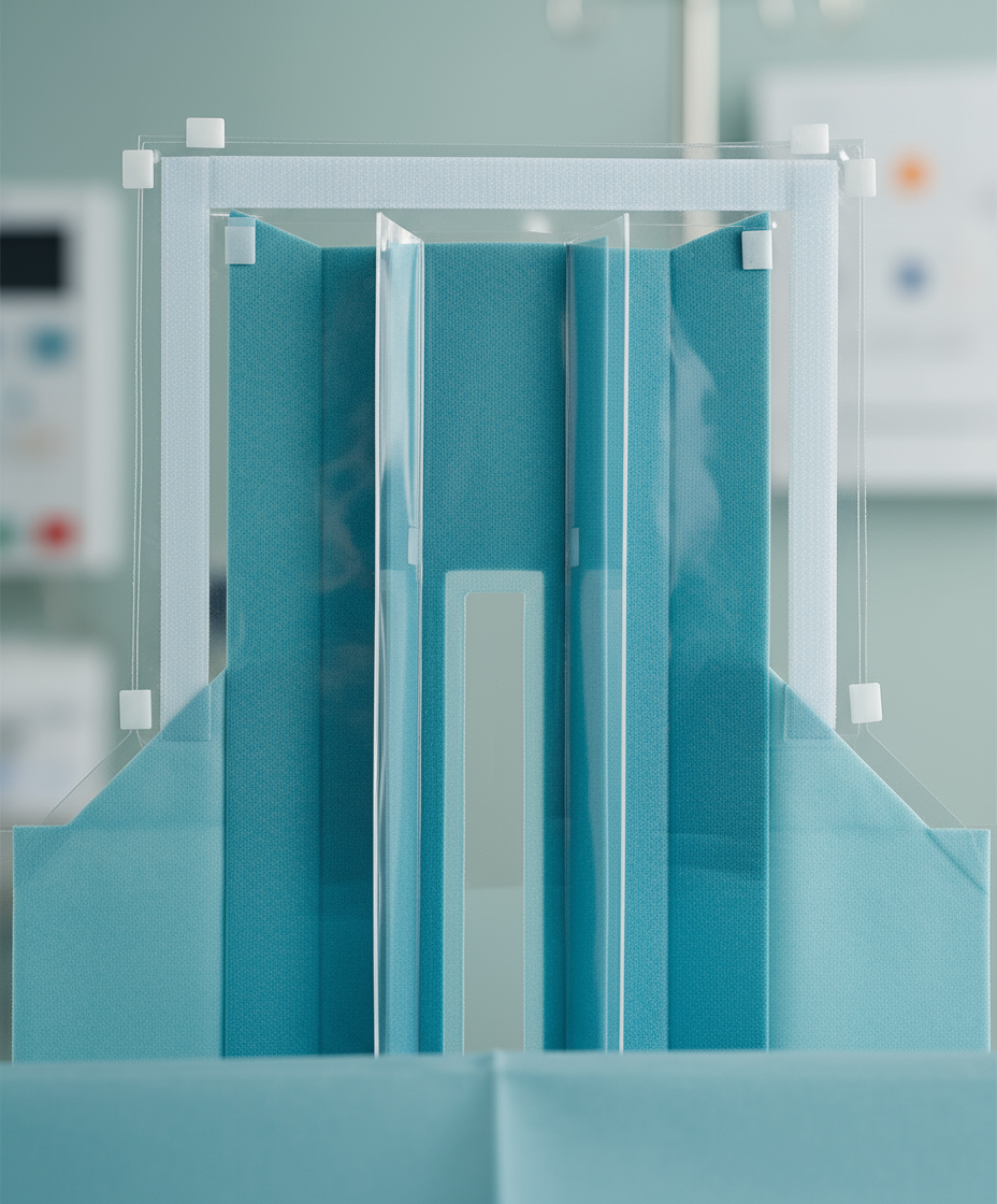 Close-up of anesthesia screen