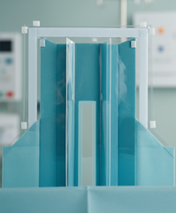 Close-up of anesthesia screen
