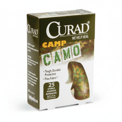 Curad Camo Bandages Box - Side Angle