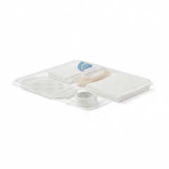 Side angle view showing kit depth and dimensionality