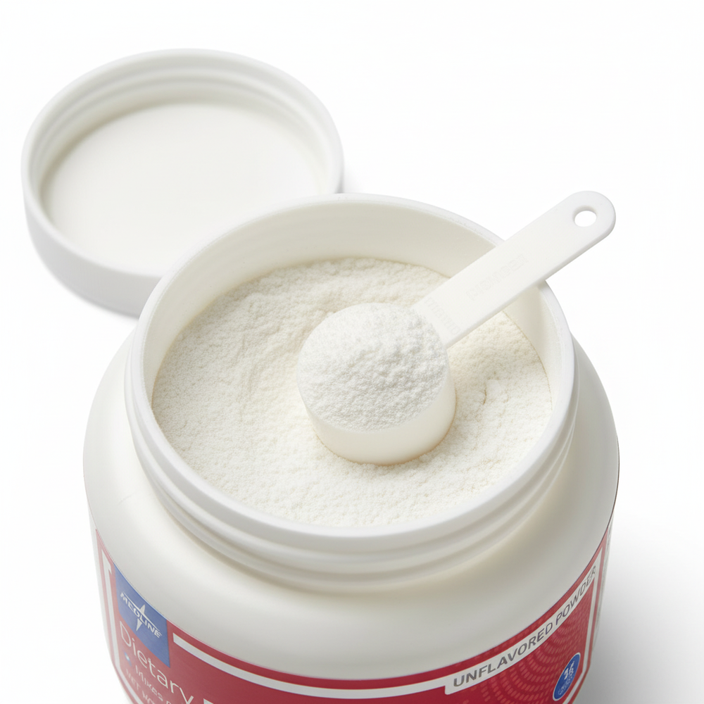 Close-up powder detail