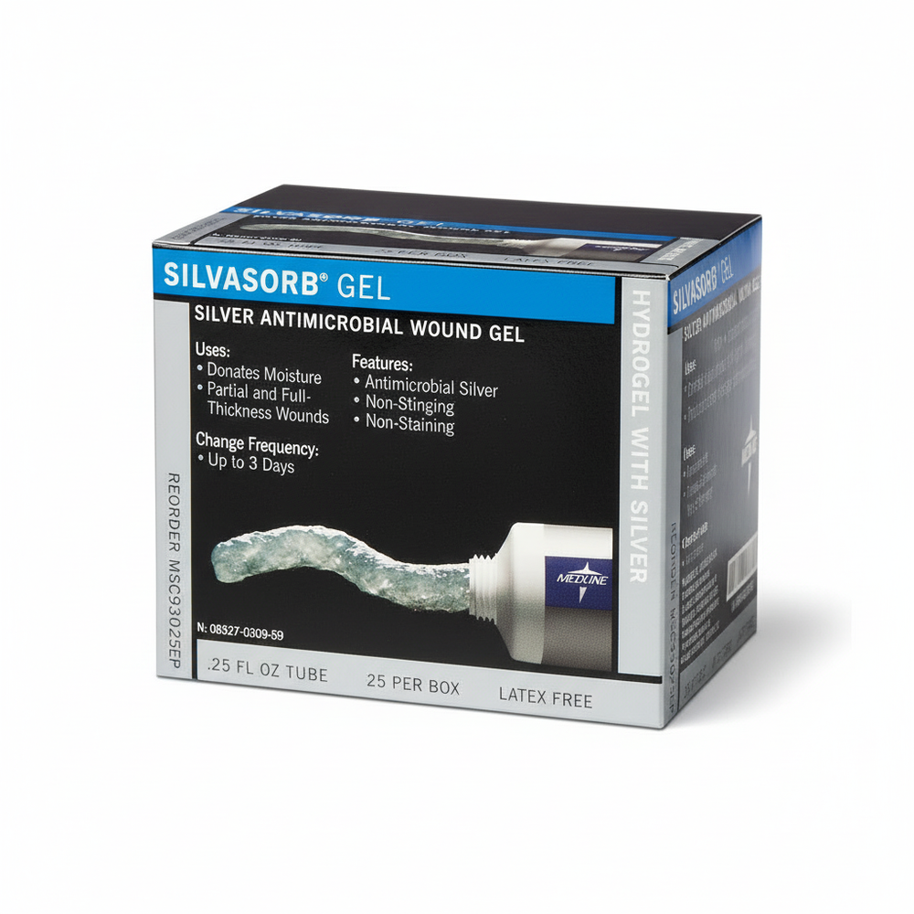 Silvasorb Gel Box - Side Angle