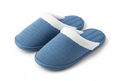 Top view of patient slippers