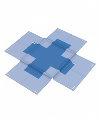 Reinforced table cover detail