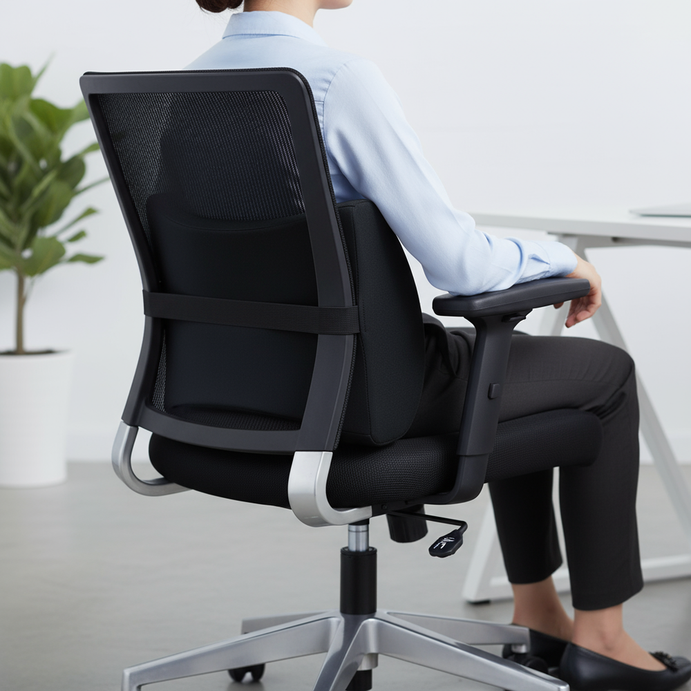 In use on office chair