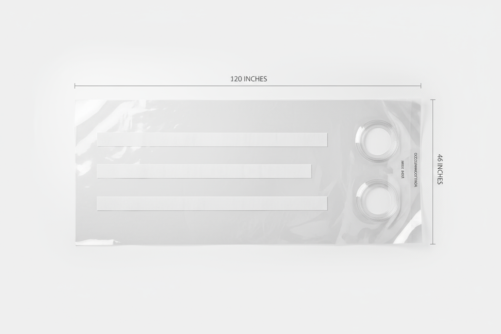 Full Dimensions - Flat Lay