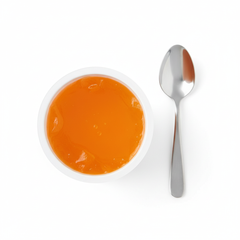 Top-down opened cup view