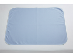 Underpad on hospital bed - flat lay view