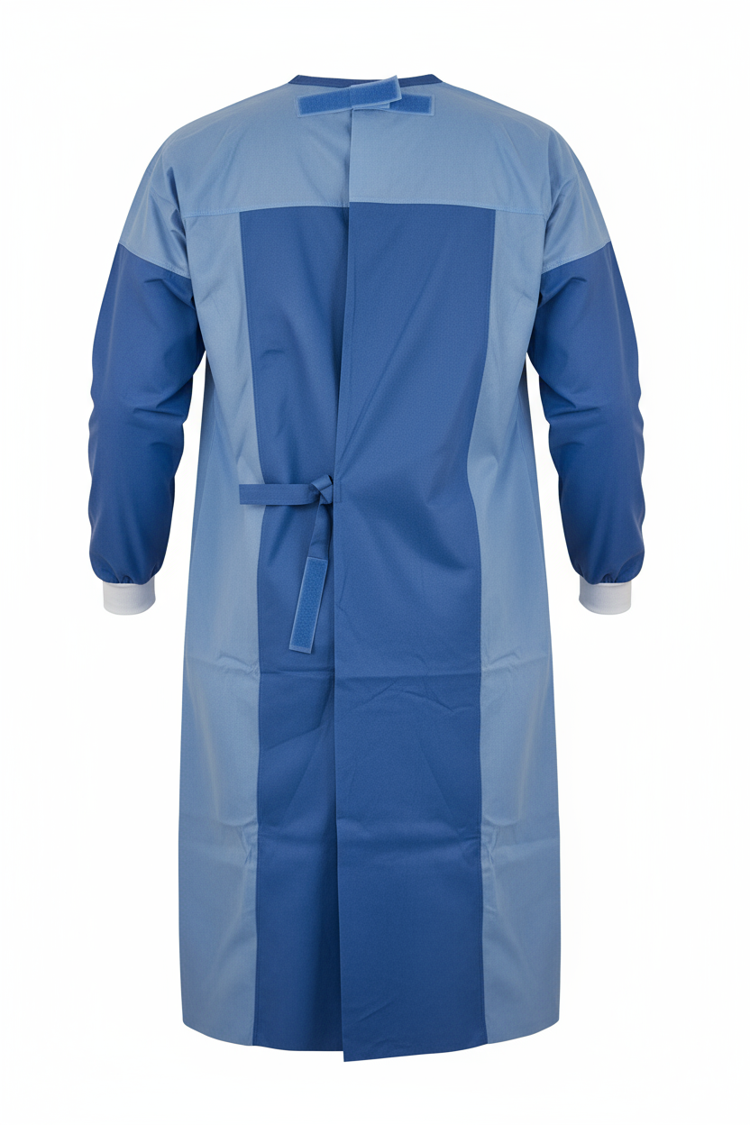 Back view showing hook and loop closure