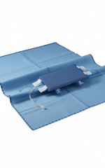 Angled view showing drapeability