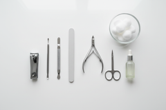 Professional Nail Care Setup