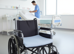 Underpad on wheelchair application