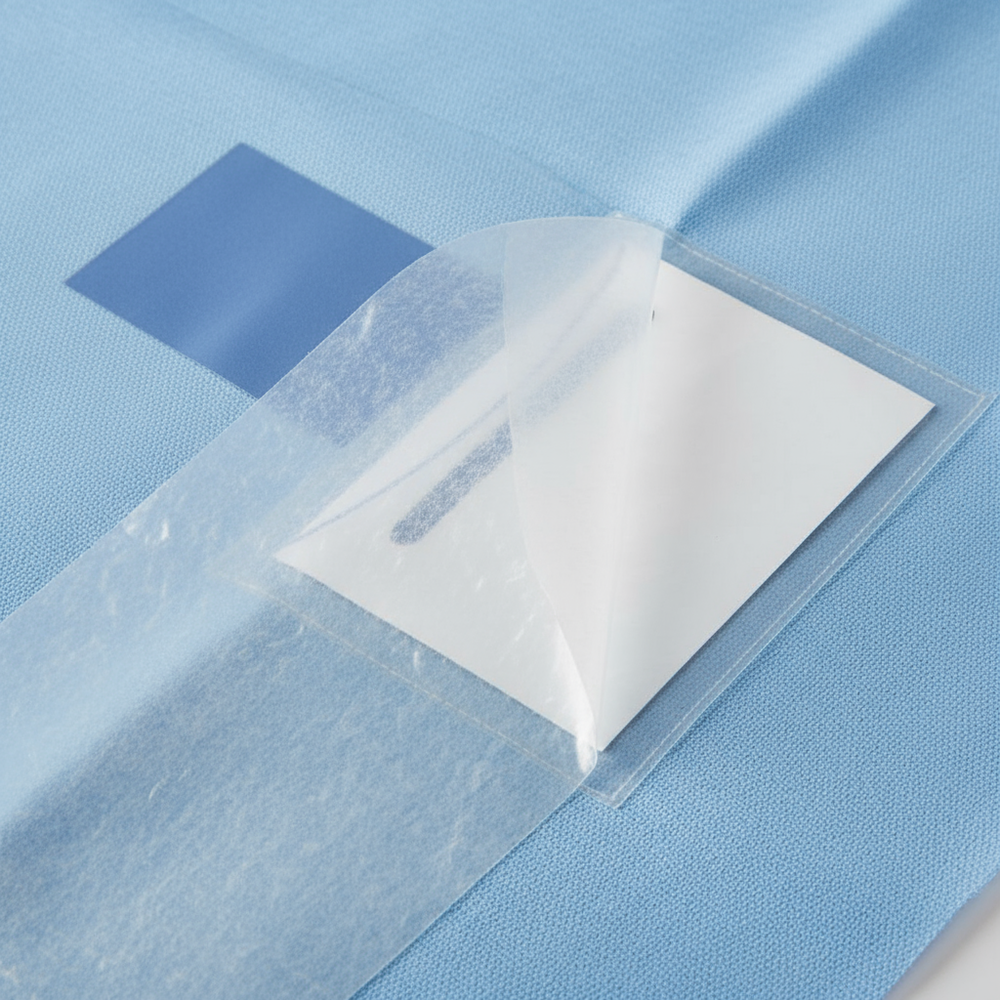 Adhesive area detail