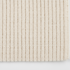 Close-up rib-knit texture detail