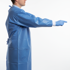 Side view showing sleeve length