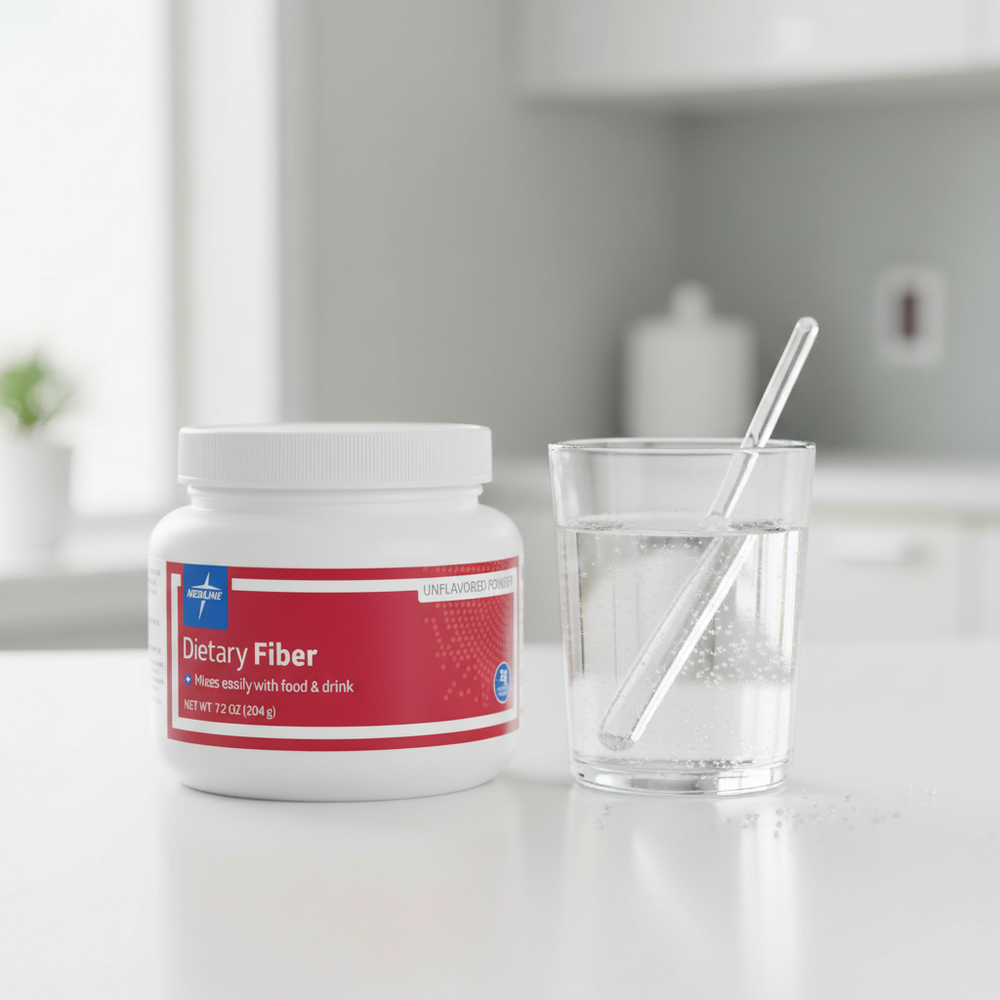 Side view with beverage