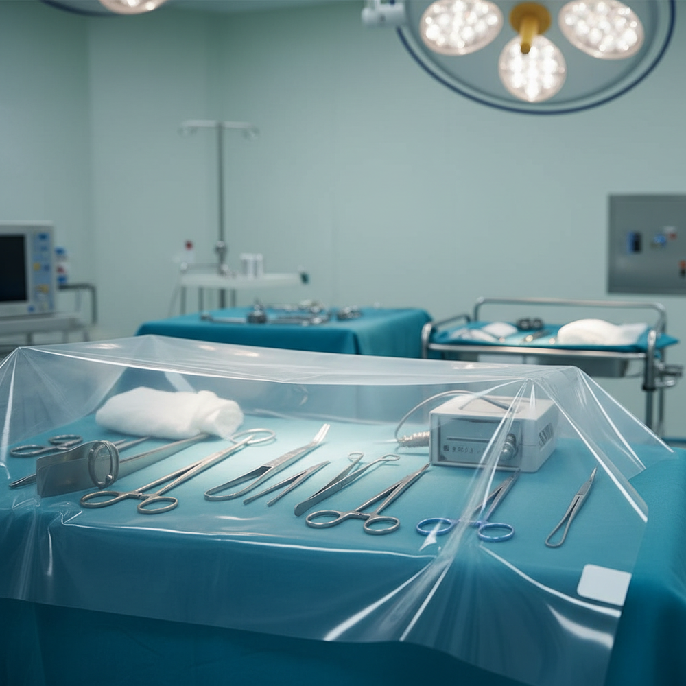 Invisishield Surgical Drape - In-Use Application