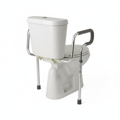 Rear three-quarter view showing rotating handle feature