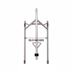 Overhead top-down view