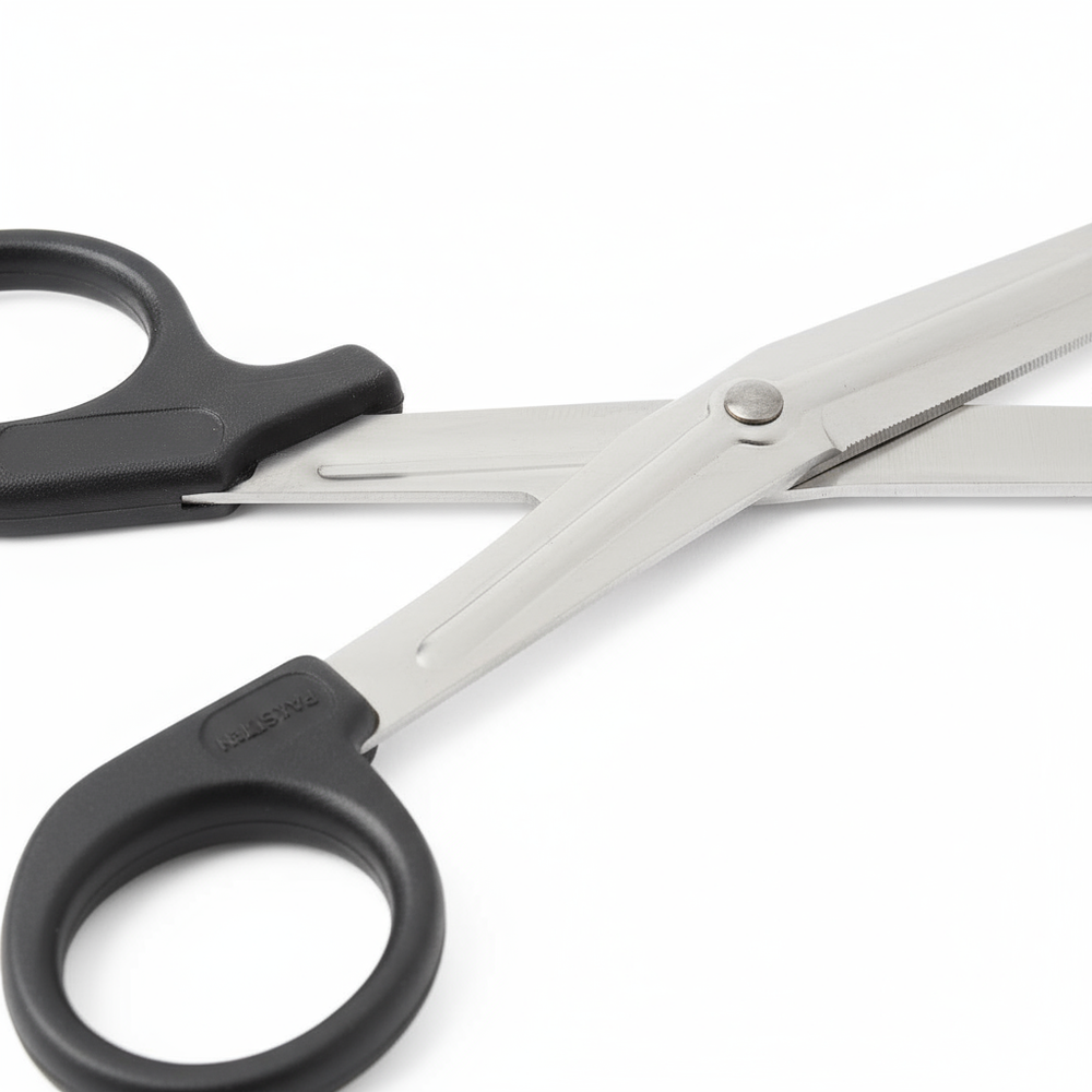 Close-up blade detail view