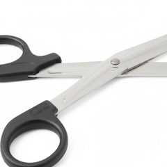 Close-up blade detail view