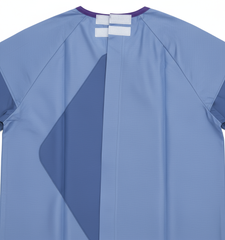 Back view showing hook and loop closure