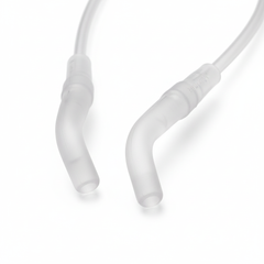 Close-up of Curved Nasal Prongs