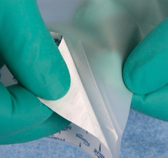 Invisishield Surgical Drape - Adhesive Peel Close-up