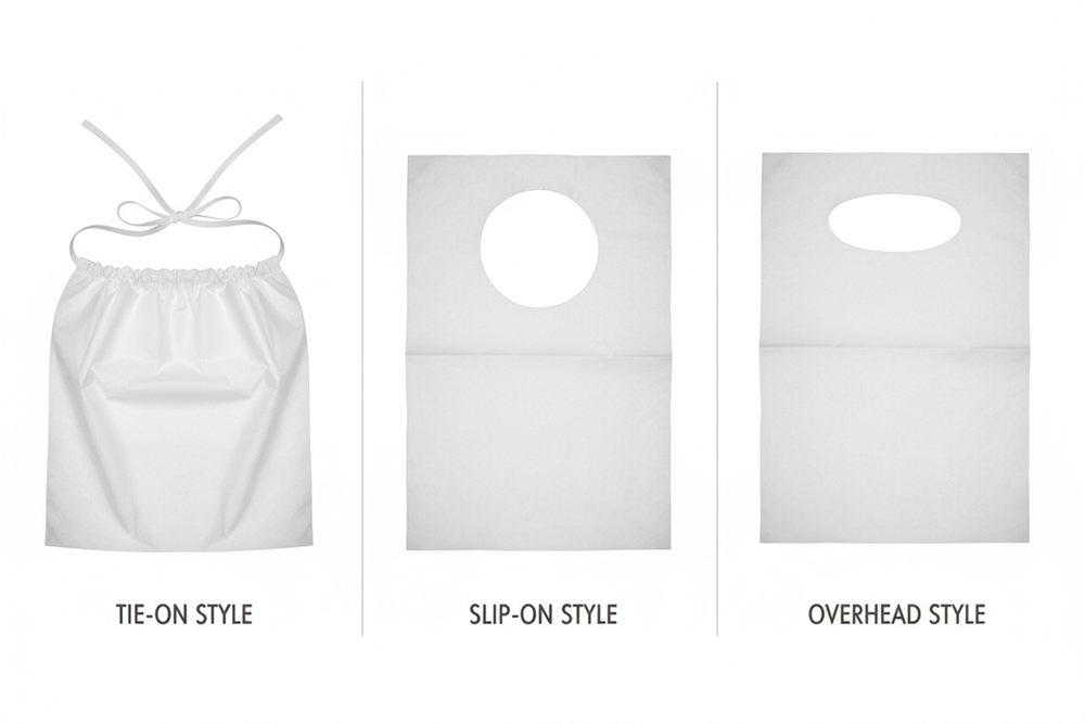 Three closure style options comparison