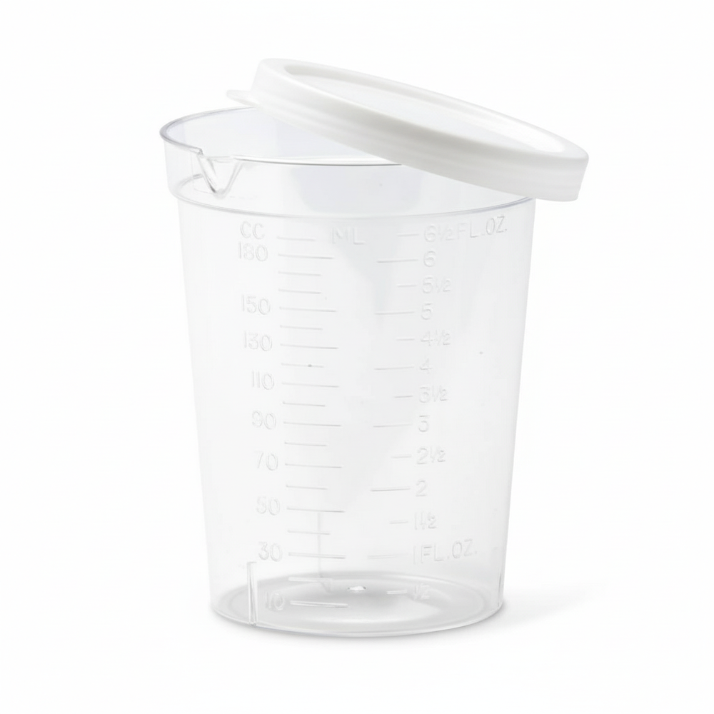 Angled view showing lid and opening