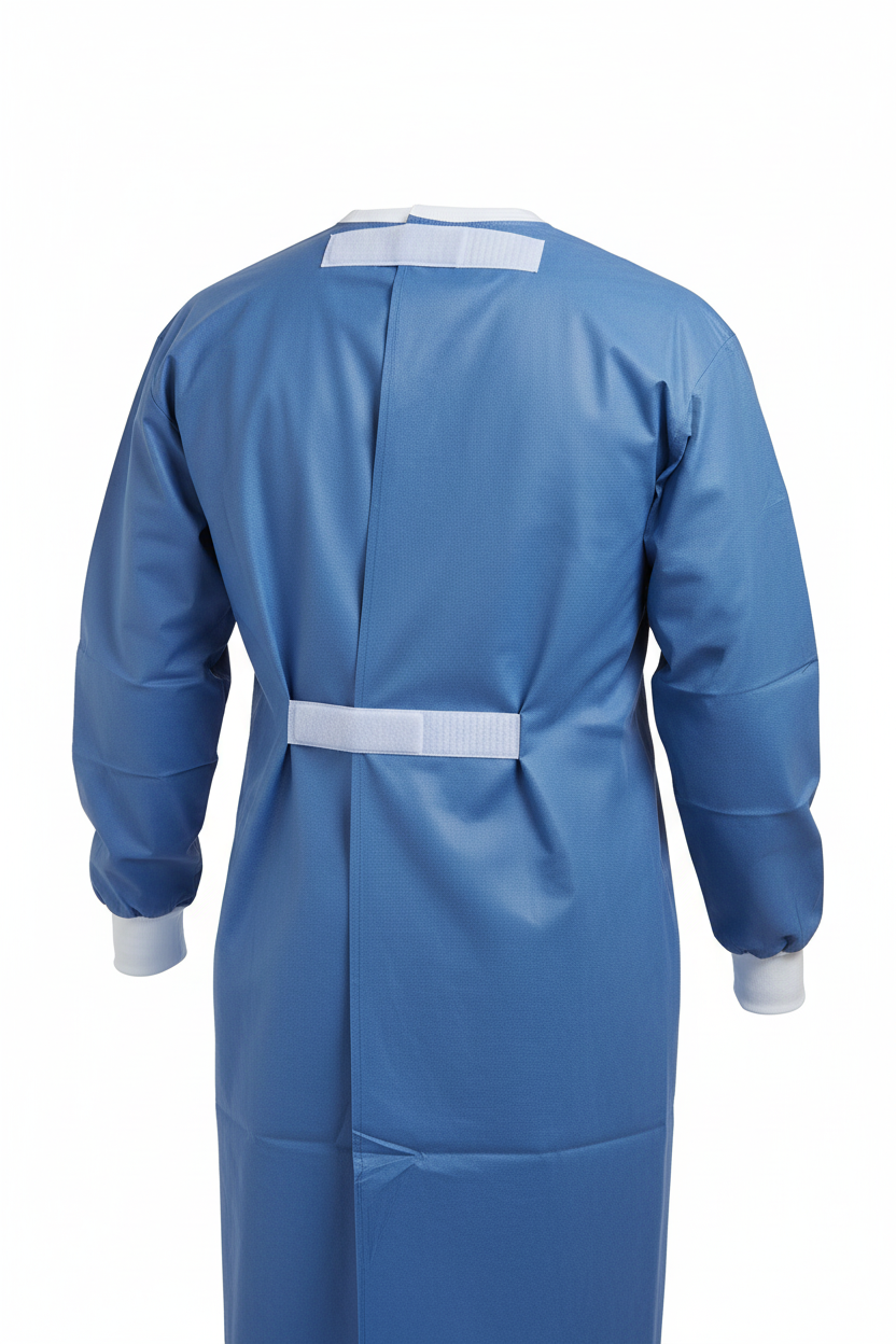 Back view showing hook and loop closure