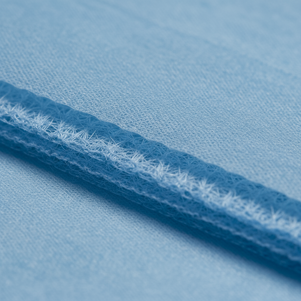 Close-up of SMS fabric texture