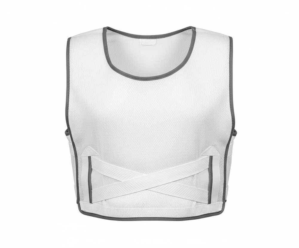 Slip-over head opening detail