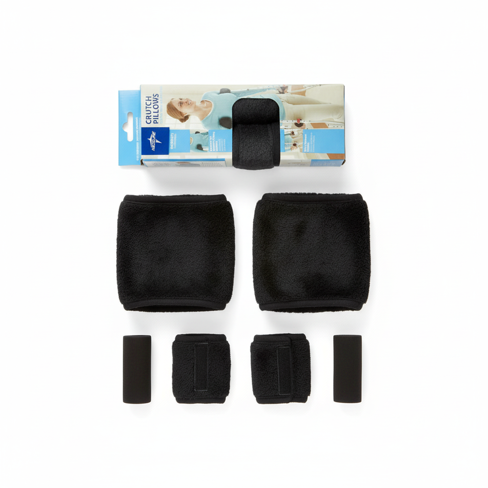 Medline Crutch Pillow - Complete Set Flat Lay