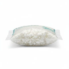 Close-up detail of heel warmer gel pack