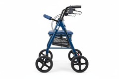 Side profile view showing wheels and frame