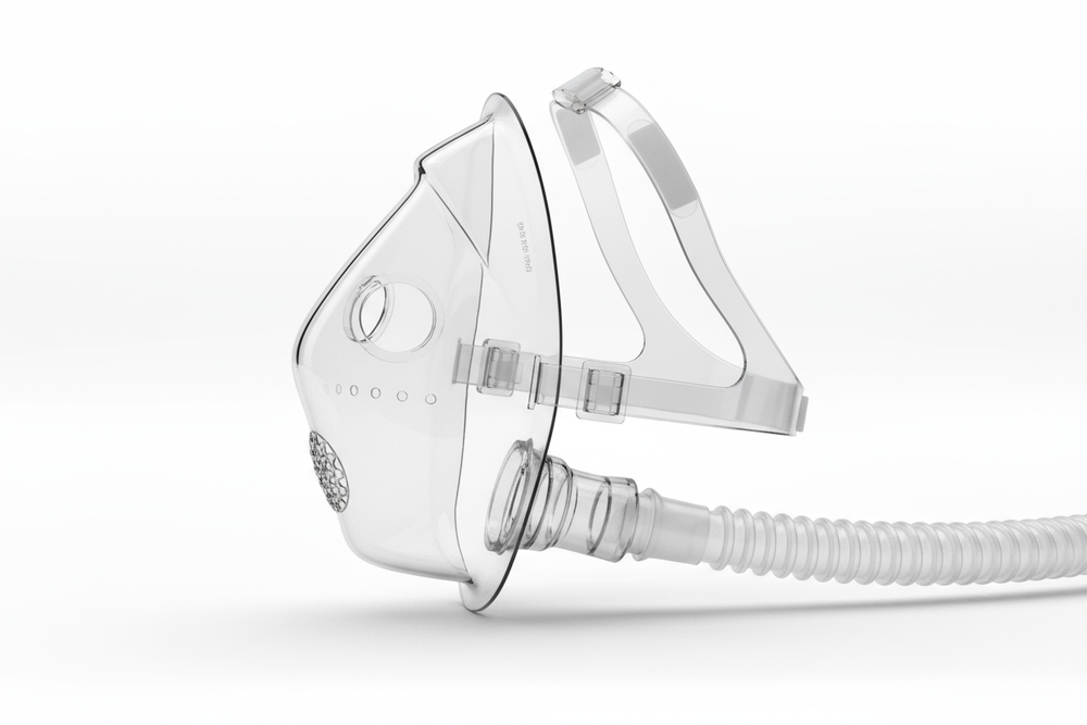 Aerosol Mask Side Profile