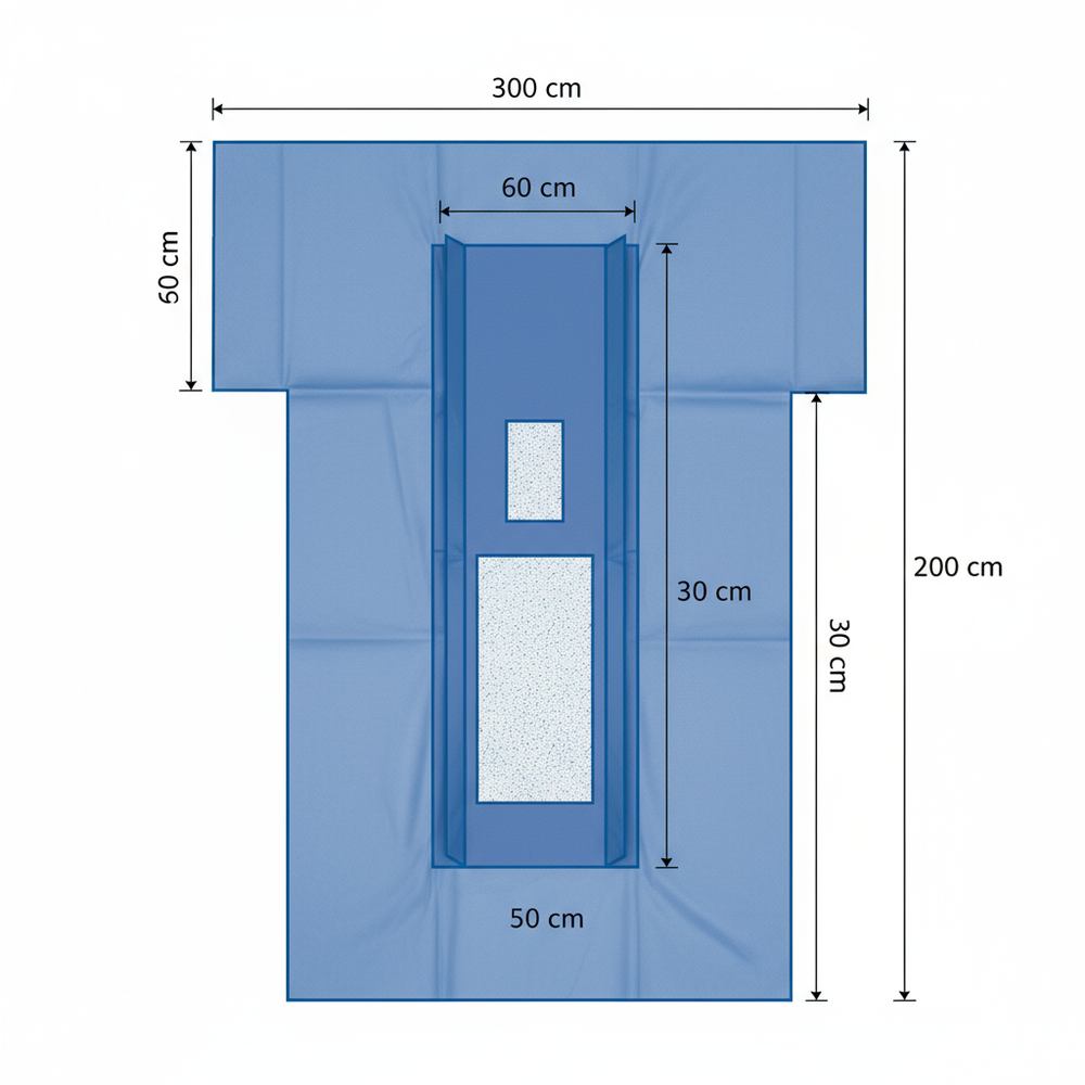 Top-down layout view