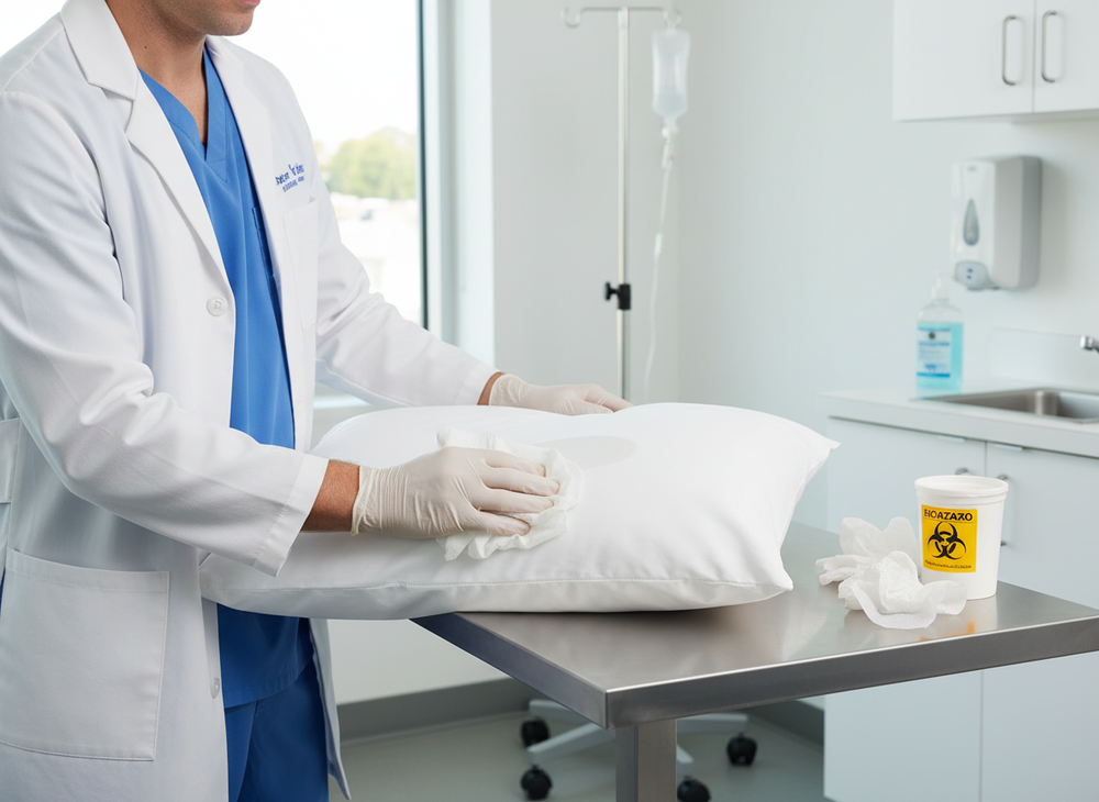 Cleaning demonstration