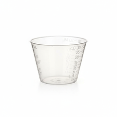 Medicine Cup Side Profile View